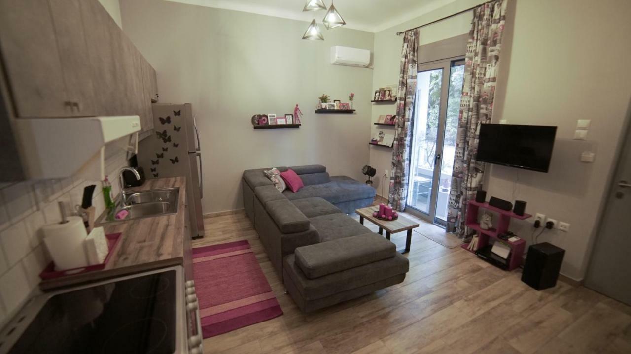D16-Cosy Downtown Apartment Athen Exterior foto